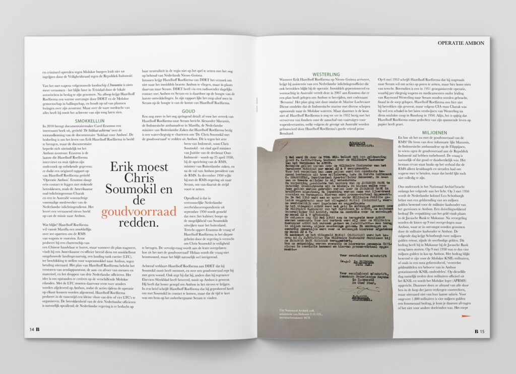 Vormgeving Bersama Magazine