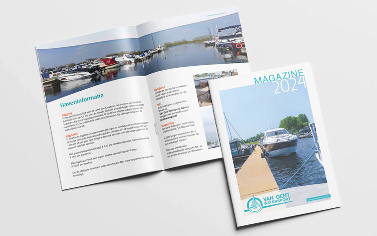 Ontwerp Magazine van Gent Watersport