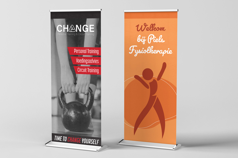 Roll-up banner laten ontwerpen